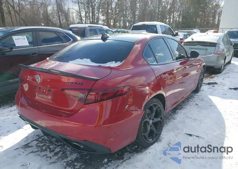 2018 Alfa Romeo Giulia Ti Sport Awd from USA, damaged, VIN ZARFAEEN3J7580237